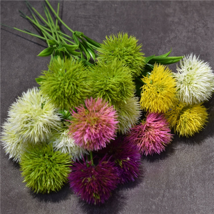 10 PCS Artificial Flowers Dandelion Plastic Flower Wedding Home Valentine Decoration