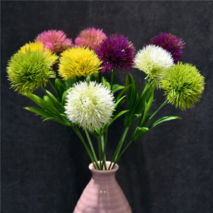 10 PCS Artificial Flowers Dandelion Plastic Flower Wedding Home Valentine Decoration