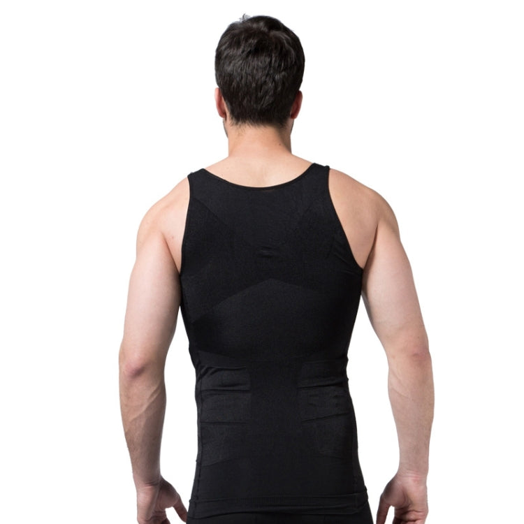 Men Slimming Body Shaper Vest Underwear, Size: XL
