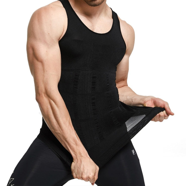 Men Slimming Body Shaper Vest Underwear, Size: XL