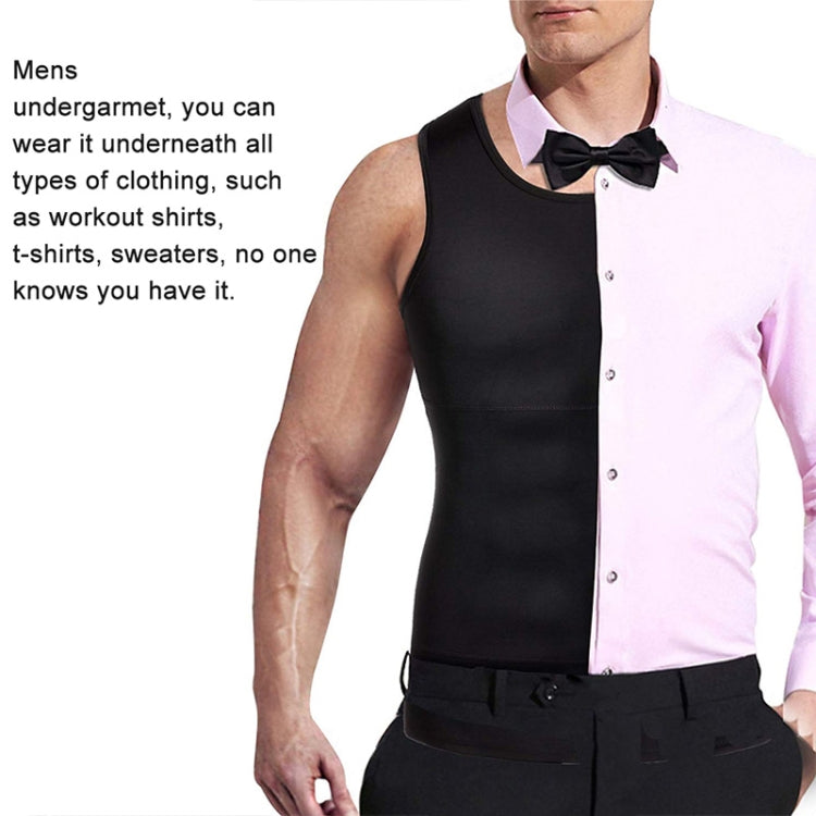 Men Slimming Body Shaper Vest Underwear, Size: XL