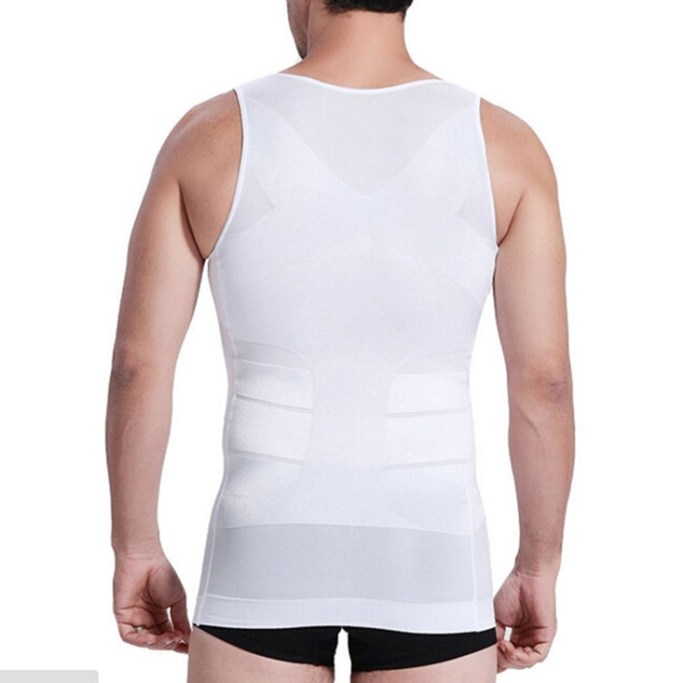 Men Slimming Body Shaper Vest Underwear, Size: XL