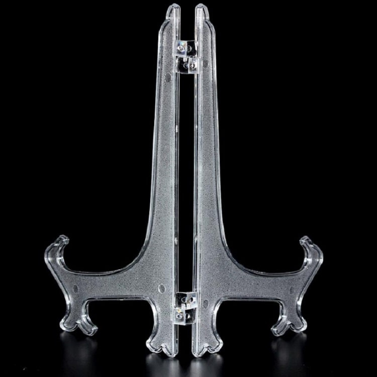 10 PCS Plastic High Transparent Frame Holder, Size:6 inch