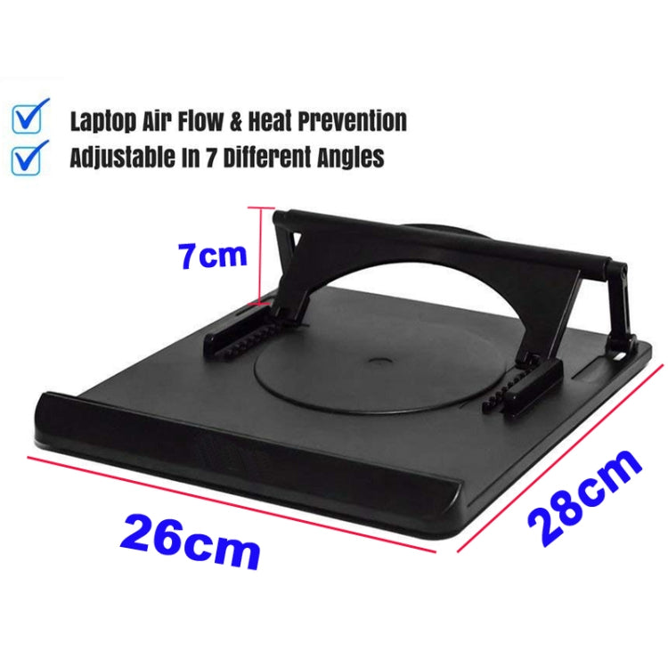 Universal Adjustable Laptop Cooling Table Fan Stand Holder for Notebook Laptop