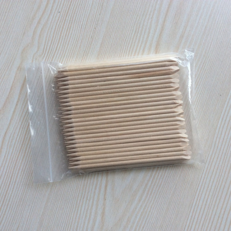 3 PCS Manicure Orange Sticks Beauty Wood Sign Dead Skin Push Nails