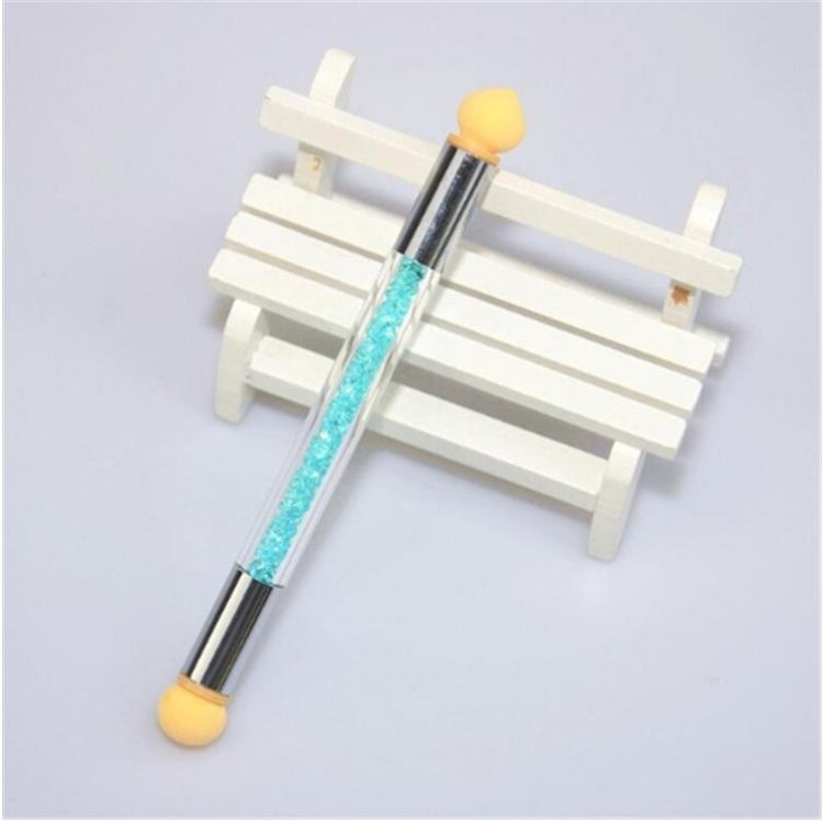 3 PCS Nail Smudge Pen Diamond Rod Double Head Sponge Smudge Gradient Pen