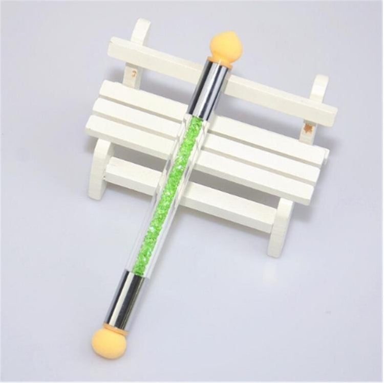 3 PCS Nail Smudge Pen Diamond Rod Double Head Sponge Smudge Gradient Pen