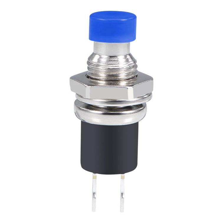 10 PCS 7mm Thread Multicolor 2 Pins Momentary Push Button Switch