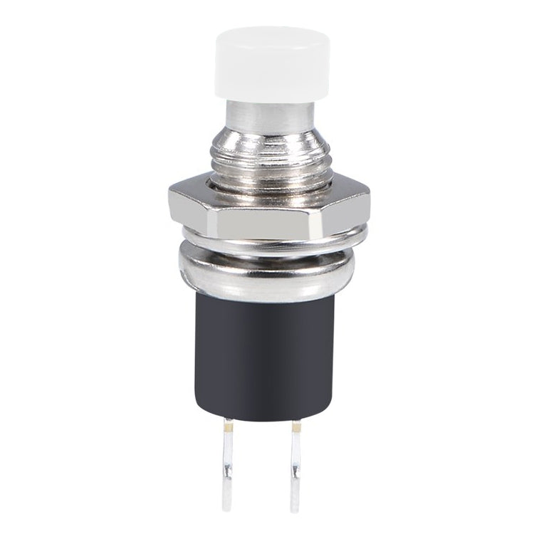 10 PCS 7mm Thread Multicolor 2 Pins Momentary Push Button Switch