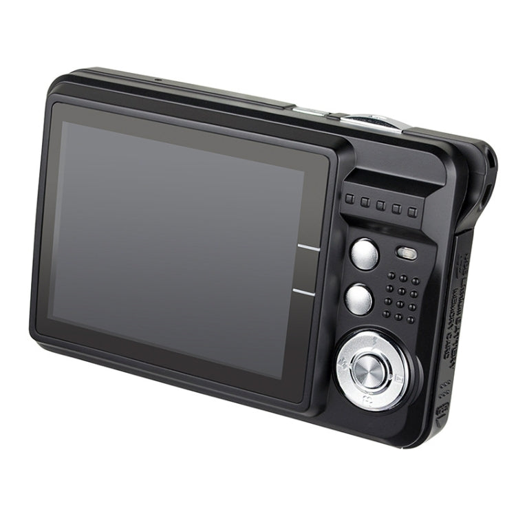21M Pixels Children Digital Camera 2.7 inch Color Display Card Style Digital Photo Video Record  Camera HD 8x Zooming Smart Automatic Camera(Silver)