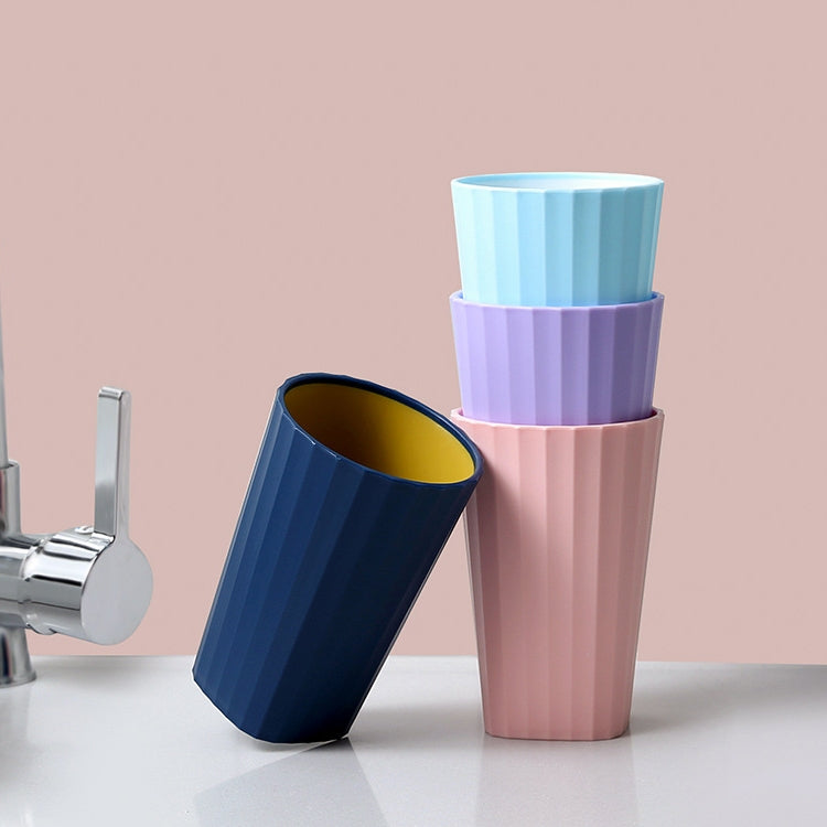 2 PCS Couple Creative Simple Home with Handle Wash Brushing Cup