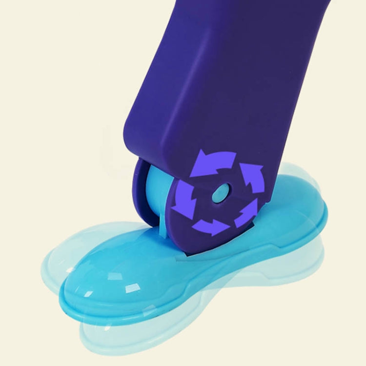 Foldable Kid Potty Training Toilet Seat With Ladder For U-shaped Or Oval Toilet(Blue)