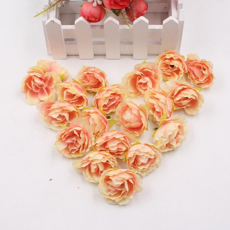10 PCS Blooming Peony Silk Artificial Flower For Wedding Party Home Room Decoration Marriage Shoe Hats Accessories Handmade Craft