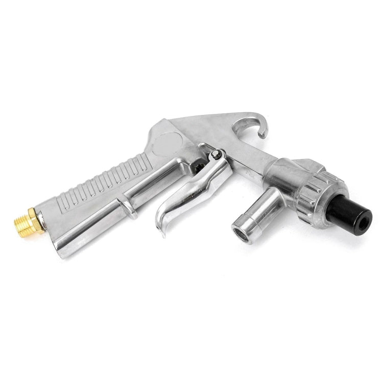 Handheld Sandblasting Tool Pneumatic Sandblasting Glass Derusting Tool, Style:Package B