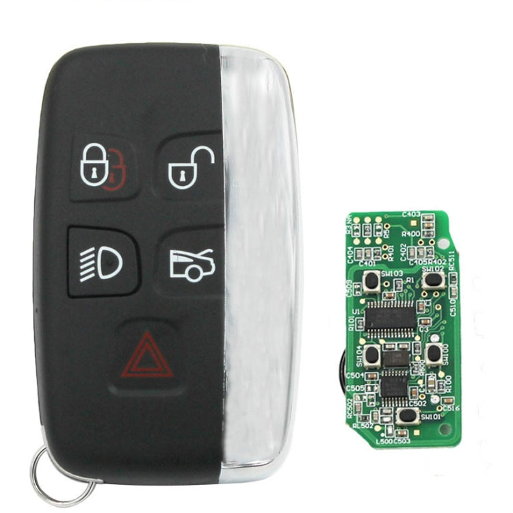 5 Button Smart 433 Frequency Remote Key with Words for Sports Land Rover Range Rover