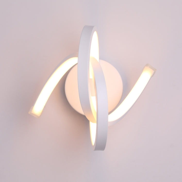 Creative Aluminum Die-casting Bedroom Bedside Stairs Hotel Room Aisle LED Wall Lamp, Color Temperature:Cold White, Model:Q-1