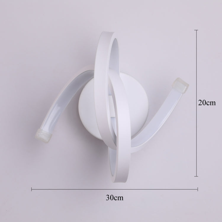 Creative Aluminum Die-casting Bedroom Bedside Stairs Hotel Room Aisle LED Wall Lamp, Color Temperature:Cold White, Model:Q-1