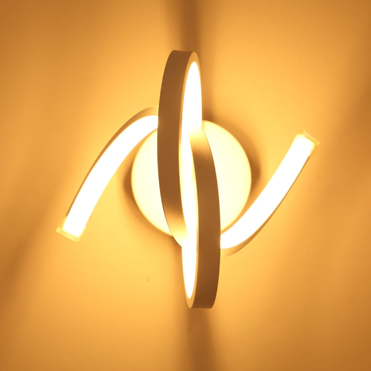 Creative Aluminum Die-casting Bedroom Bedside Stairs Hotel Room Aisle LED Wall Lamp, Color Temperature:Cold White, Model:Q-1