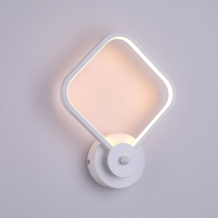 Creative Aluminum Die-casting Bedroom Bedside Stairs Hotel Room Aisle LED Wall Lamp, Color Temperature:Cold White, Model:Q-5