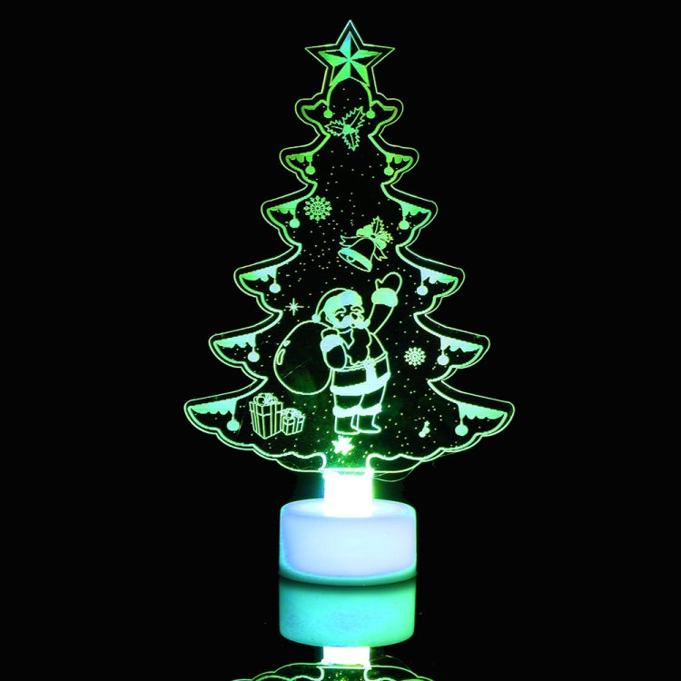 Christmas Tree Colorful LED Decorative Lights Party Supplies
