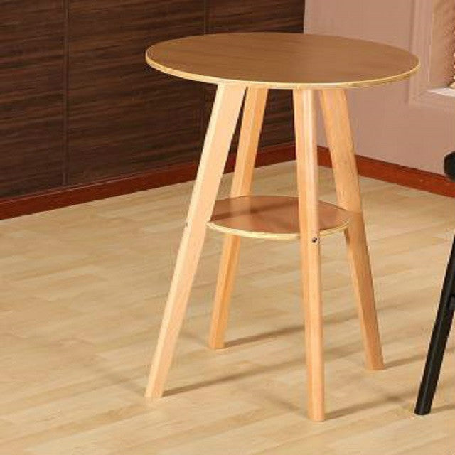 Solid Wood Bar Table Double Round Coffee Table
