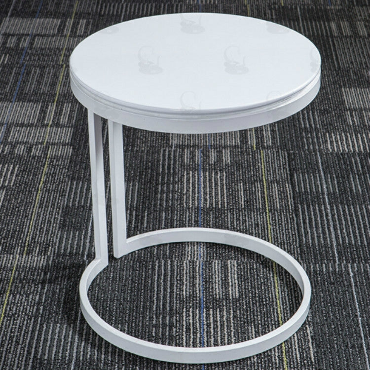 Nordic Small Apartment Simple Furniture Solid Wood Round Rectangle Cafe Telephone Tables Living Room Bedroom Small Desk