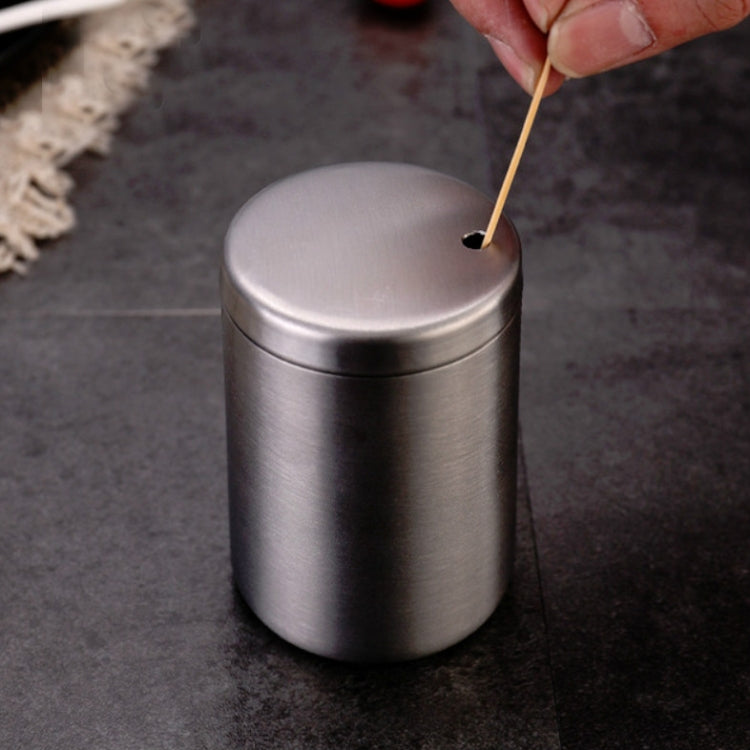 3 PCS Household Restaurant Stainless Steel Drop Resistance Toothpick Holder Toothpick Storage Box