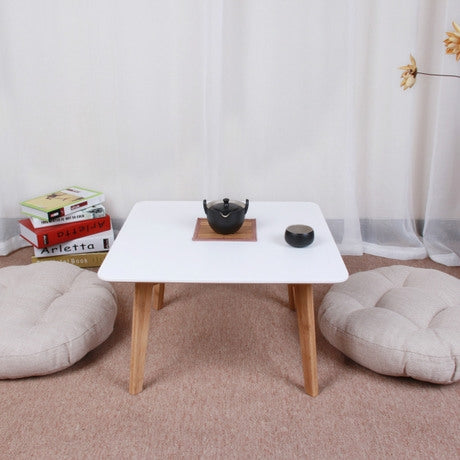 Cafe Tables Cafe Furniture Home Furniture Solid Wood Table Coffee Table(White)