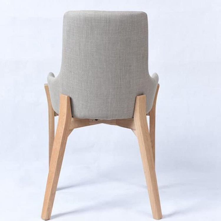 Nordic Style Solid Wood Dining Chair Cafe Chair Combination Simple Modern Chair