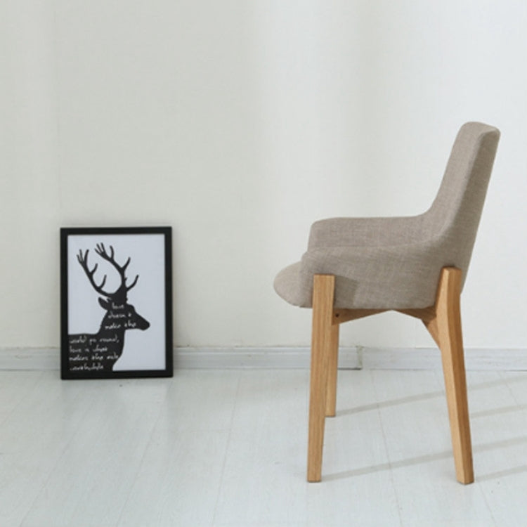 Nordic Style Solid Wood Dining Chair Cafe Chair Combination Simple Modern Chair