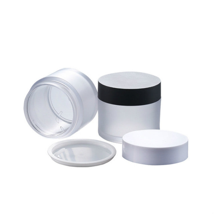 10 PCS Plastic Cream Bottles and Cosmetic Bottles, Specification:Matte Black Cover
