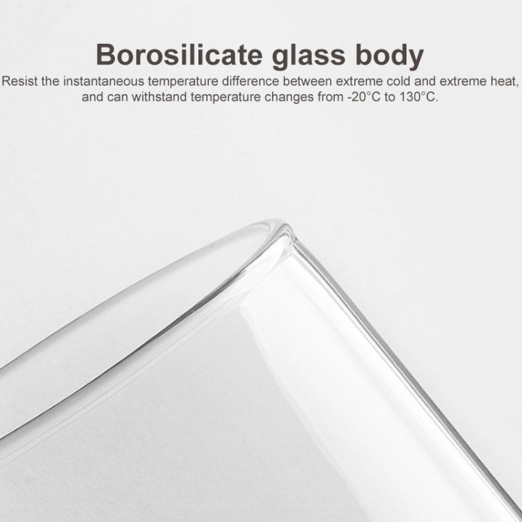 High Borosilicate Glass Sheep Fat Jade Porcelain Tea Leak Bubble Tea Cup, Capacity: 300ML, Style:Yisheng Cup 2A