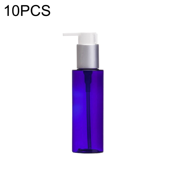 10 PCS Push-on Lotion Bottles Cosmetic Bottles, Specification:100ml