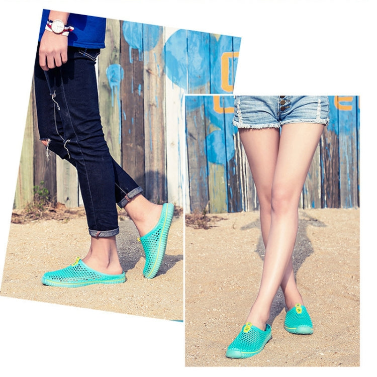 Water Shoes Breathable Beach Flat Summer Travel Sneakers, Size:36