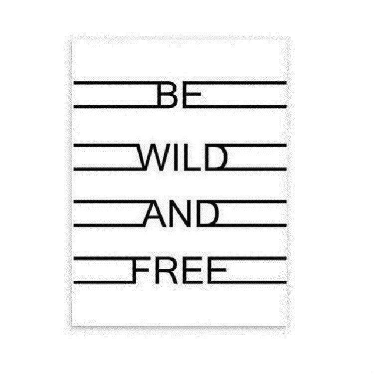 Modern Minimalist Pineapple Letter Frameless Decorative Painting Living Room Core, Size:40x50cm(English Letter)