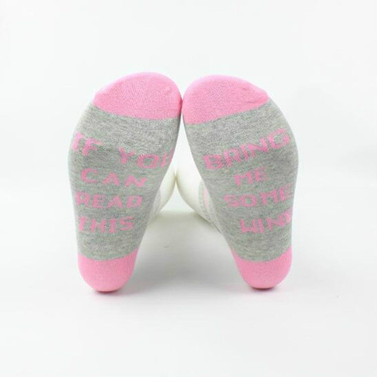 Hip Hop Socks Letter Funny Socks Male Female Tide Socks