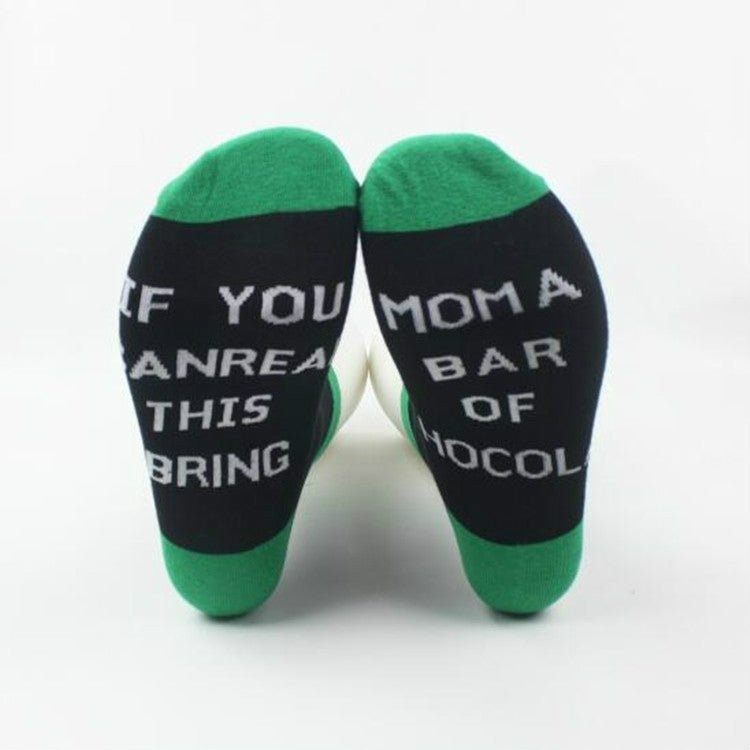 Hip Hop Socks Letter Funny Socks Male Female Tide Socks