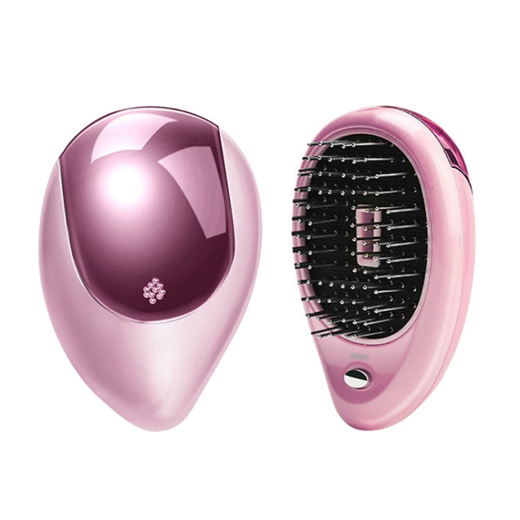 Portable Electric Hair Ionic Brush Hair Straightener Brush Negative Ion Comb Anti-static Massage Mini Straight Hair comb