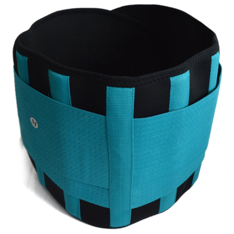 Men and Women Neoprene Lumbar Waist Support Unisex Exercise Weight Loss Burn Shaper Gym Fitness Belt, Size:L