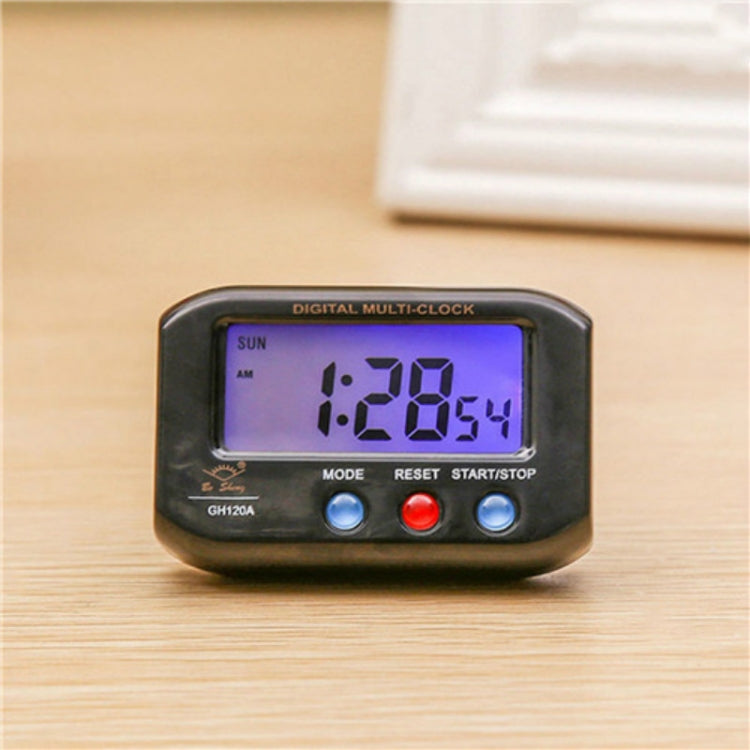 Portable Pocket Sized Digital Electronic Travel Alarm Clock Automotive Electronic Luminous Stopwatch LCD Clock