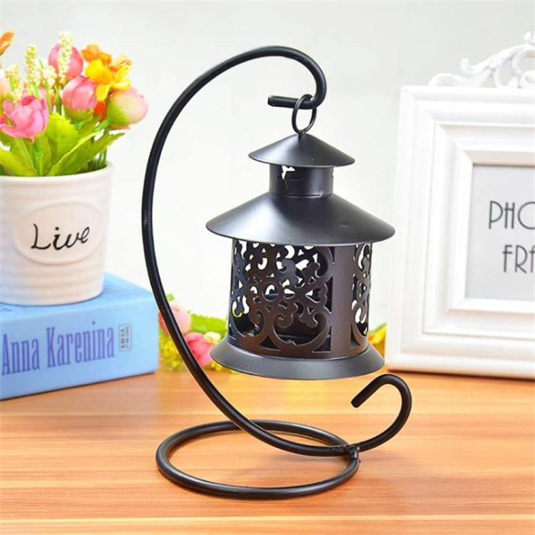 Hollow Retro Elegant Wedding Candlestick Wrought Iron Crafts Home Decoration Shooting Props