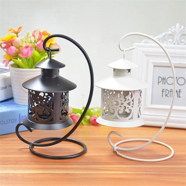 Hollow Retro Elegant Wedding Candlestick Wrought Iron Crafts Home Decoration Shooting Props