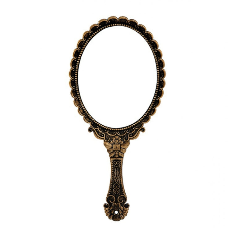 Vintage Mirror Handhold Makeup Mirror(Bronze)