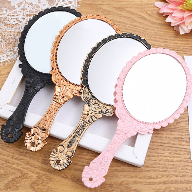 Vintage Mirror Handhold Makeup Mirror(Bronze)