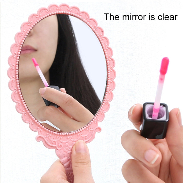 Vintage Mirror Handhold Makeup Mirror(Bronze)