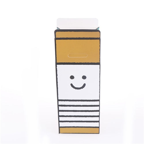 3 PCS Milk DesignCute Paper Bank Piggy Bank Children Toys Gift Home Decoration, Style Randomly Delivery