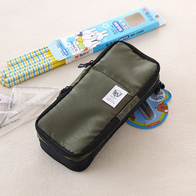 Multifunction School Pencil Case Bags Boys Large Capacity Pen Curtain Box Kids Gift