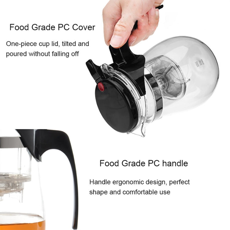 700ml Glass Tea Pot Gongfu Teapot Maker