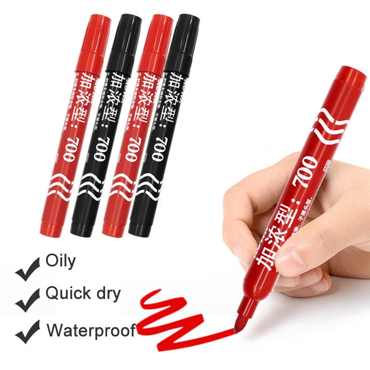 8 PCS Permanent Paint Marker Pen Oily Waterproof Markers Pens Graffiti Stationery Supplies