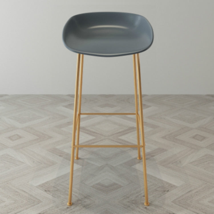 Chairs Bar Iron Family Creative Milk Tea Shop Cafe Counter, Size: 43x43x75cm